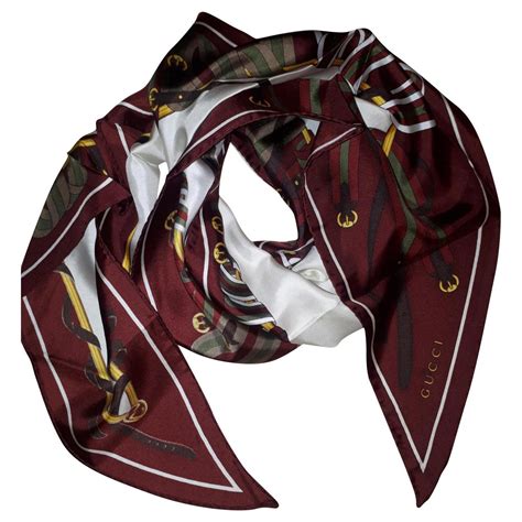 foulard gucci soie|foulards gucci femme.